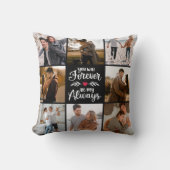 写真エレガントモダンコラージギフト クッション (正面)