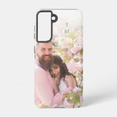 写真エレガントモダンミニマルモノグラム SAMSUNG GALAXYケース (裏面)