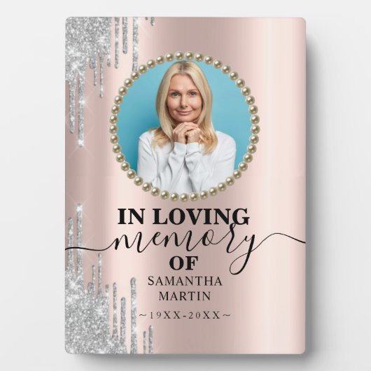 写真エレガントモダン記念碑 フォトプラーク (正面)