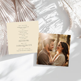 写真エレガントモダンQrコードカスタムエンクロージャカード エンクロージャーカード