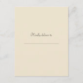 写真エレガントモダンQrコード格納装置カード エンクロージャーカード (正面)