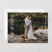 写真エレガント保存日はがき ポストカード (正面/裏面)