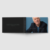 写真エレガント別れの離れパーティー退職 ゲストブック (全面)