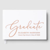 写真エレガント卒業パーティー ゲストブック (正面)