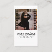 写真エレガント名刺デザインとソクラ 名刺 (正面)