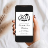 写真エレガント大学の卒業証書 案内状