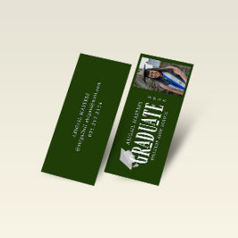 写真エレガント大学院名カードのスクリプト スキニー名刺