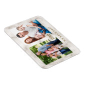 写真エレガント家族コラージュ父の日 マグネット (右側)