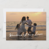 写真エレガント彼の疑問に思愛の宗教 シーズンカード (正面)