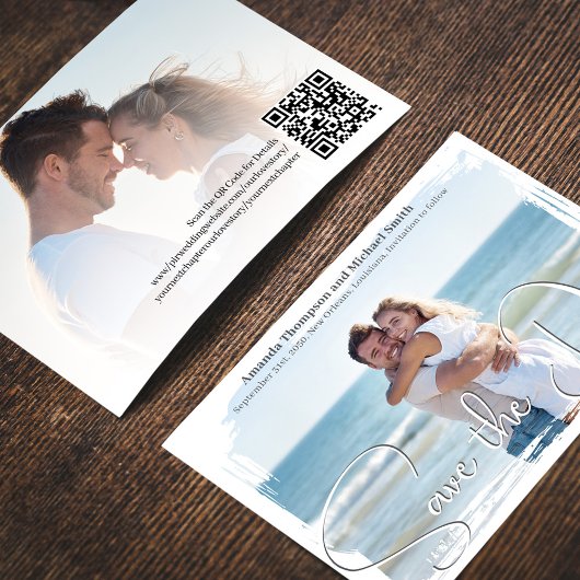 写真エレガント日付スクリプトの結婚保存 セーブザデート