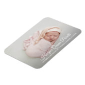 写真エレガント生まれたばかりの生発表 マグネット (左側)