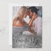 写真エレガント申し訳ない謝罪カード サンキューカード (正面)