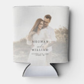 写真エレガント結婚式の引き出物 缶クーラー (正面)