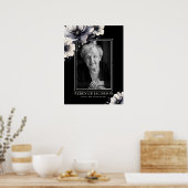 写真エレガント記念生命お祝い ポスター (キッチン)