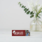 写真エレガント院名カード スキニー名刺 (スタンド正面)