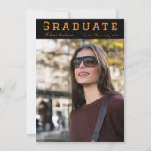 写真エレガント2024卒業パーティー招待状 案内状 (正面)