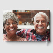 写真エレガント50周年結婚記念 ゲストブック (裏面)