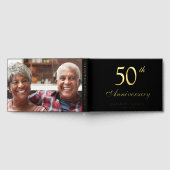 写真エレガント50周年結婚記念 ゲストブック (全面)