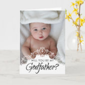 写真エレガントGodfather提案 カード (黄色い花)
