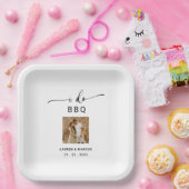写真エレガントI Do BBQ ペーパープレート (パーティー)