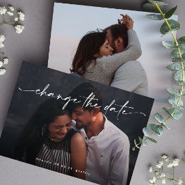 写真エレガントQRコード数々のの変更 セーブザデート