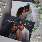 写真エレガントQRコード数々のの変更 セーブザデート