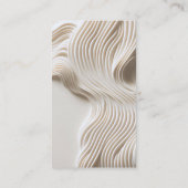 写真エレガントqrコードSNS結婚カード 名刺 (裏面)