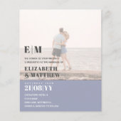 写真オはっきりしたーバーレイ結婚式の招待予算 (正面)