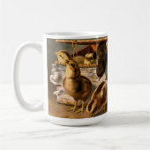 写真オブファームバード – ベビーチックス コーヒーマグカップ (左)