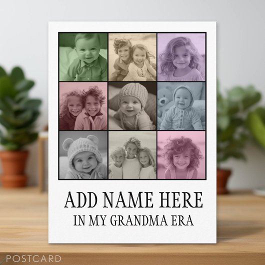 写真オートフィルタ – おばあちゃんの時代 ポストカード