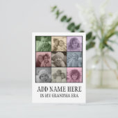 写真オートフィルタ – おばあちゃんの時代 ポストカード (スタンド正面)
