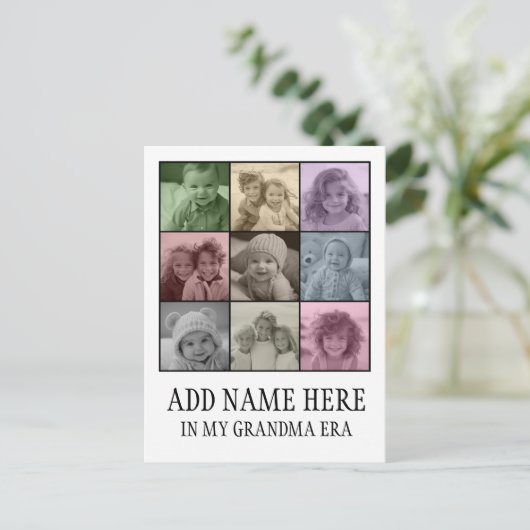 写真オートフィルタ – おばあちゃんの時代 ポストカード (スタンド正面)