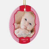 写真オーナメント::ラペルデザイン1 セラミックオーナメント (右)