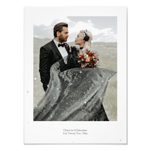 写真オーバーレイ シルバースターズ オーダーメイド フォトプリント            (正面)