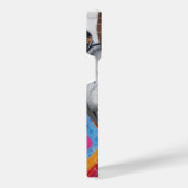 写真カスタマイズの個人用設定の名前 iPhoneケース (右側面)