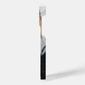 写真カスタマイズの個人用設定の名前 iPhoneケース (左側面)