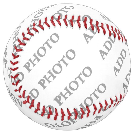 写真カスタマイズまたはアートワークに名前を追加 ソフトボール (正面左)