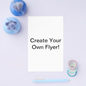 写真カスタマイズまたはアートワークに名前を追加 チラシ (シングル)