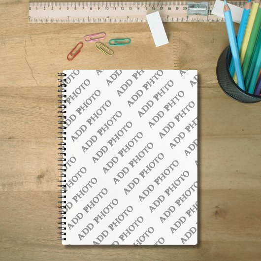 写真カスタマイズまたはアートワークに名前を追加 ノートブック