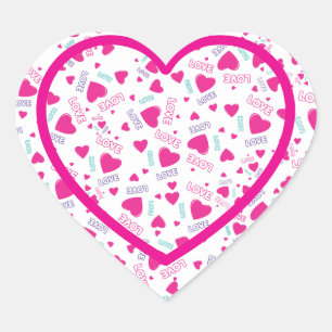 写真カスタマイズパーソナライズされたのシール ハートシール