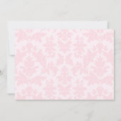 写真カスタマイズベビーの発表 案内状 (裏面)