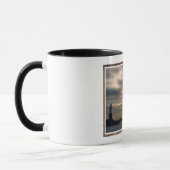 写真カスタマイズ付きのコーヒーマグ マグカップ (左)