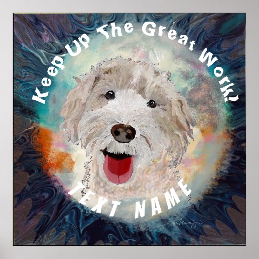 写真カスタマイズ付き ポスター (正面)