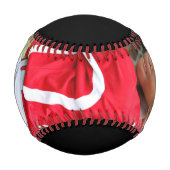 写真カスタマイズ野球 野球ボール (正面)