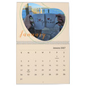 写真カスタマイズ カレンダー (1月 2027)