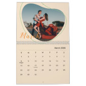 写真カスタマイズ カレンダー (3月 2026)