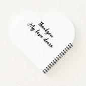 写真カスタマイズ – 新規開始 ノートブック (裏面)