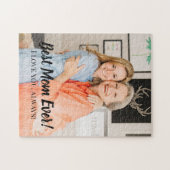 写真カスタムとメッセージ ジグソーパズル (横)