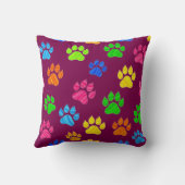 写真カスタムと名前の猫好きギフト付き枕 クッション (裏面)