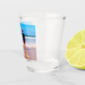 写真カスタムと文字が入ったフォトショットグラス ショットグラス (右)